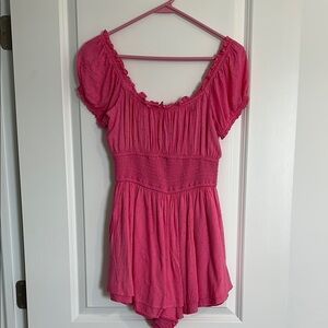 Hollister Pink Romper